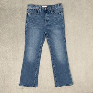Madewell Jeans Cali Demi Boot cut High Rise Stretch Light Wash Womens 30 30x26